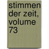 Stimmen Der Zeit, Volume 73 by Abtei Maria Laach