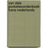 Van Dale Pocketwoordenboek Frans-Nederlands door van Dale