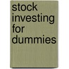 Stock Investing for Dummies door Paul Mladjenovic