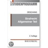 Strafrecht Allgemeiner Teil by Frank Zieschang