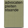 Advocaten pleiten staande