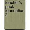 Teacher's Pack Foundation 2 door Onbekend