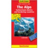 The Alps Geocenter Euro Map door Geocenter Maps