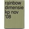 Rainbow Dimensie kp nov '08