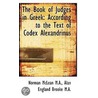 The Book Of Judges In Greek door Rt Hon Lrd Just Brooke