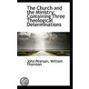 The Church And The Ministry by John Pearson