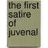 The First Satire Of Juvenal
