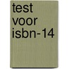Test voor ISBN-14