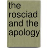 The Rosciad And The Apology door Robert William Lowe