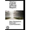 Thirty-Eighth Annual Report door New Hampshire Railroad Commissioners