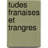 Tudes Franaises Et Trangres