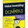 Value Investing for Dummies door Peter J. Sander