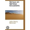 Versus On Various Occasions by John Henry Newman