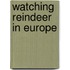 Watching Reindeer In Europe