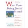 What Does Being Jewish Mean by Karen Katz