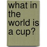 What in the World is a Cup? door Mary Elizabeth Salzmann