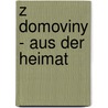 Z domoviny - Aus der Heimat door Bedrich Smetana