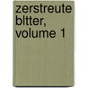 Zerstreute Bltter, Volume 1 door Johann Gottfried Herder