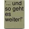 '... und so geht es weiter!' by Reinhard Mey