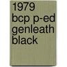 1979 Bcp P-ed Genleath Black door Onbekend