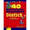 40 Nachhilfe-Stunden Deutsch door Karin Nierlich