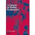 A Course In Public Economics