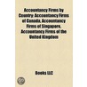 Accountancy Firms by Country door Books Llc