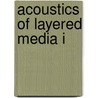 Acoustics of Layered Media I door O.A. Godin