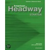 American Headway Starter Trb by Liz Soars