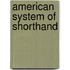 American System of Shorthand