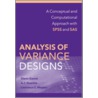 Analysis Of Variance Designs door Lawrence S. Meyers