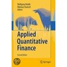 Applied Quantitative Finance door Wolfgang Heardle