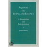 Aquinas On Being And Essence door Saint Aquinas Thomas