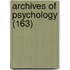 Archives of Psychology (163)