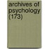 Archives of Psychology (173)