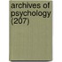 Archives of Psychology (207)