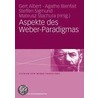 Aspekte des Weber-Paradigmas door Onbekend