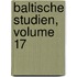 Baltische Studien, Volume 17