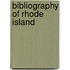 Bibliography of Rhode Island