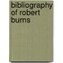 Bibliography of Robert Burns