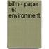Bifm - Paper 16: Environment