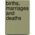 Births, Marriages And Deaths