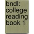 Bndl: College Reading Book 1