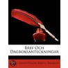 Bref Och Dagboksanteckningar by Knut L. Tallqvist
