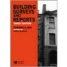 Building Surveys and Reports door James Douglas