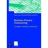 Business Process Outsourcing door Jürgen Gross