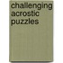 Challenging Acrostic Puzzles