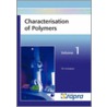 Characterisation Of Polymers by Thomas P.J. Crompton