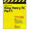 Cliffscomplete King Henry Iv door Shakespeare William Shakespeare