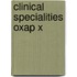 Clinical Specialities Oxap X